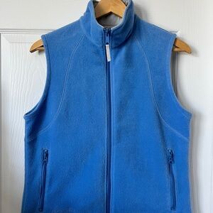 Columbia Blue Fleece Vest